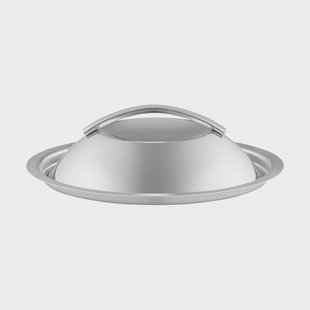 Eva Solo Eva Trio gebogen deksel gerecycled roestvrij staal Ø16 cm