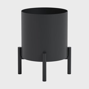 Eva Solo Simply Grow buitenpot klein Ø31,5 cm Zwart