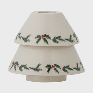 Bloomingville Berry kandelaar Ø10 cm Wit