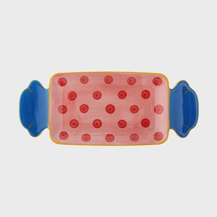 Bloomingville Caramella serveerschaal 10,5x25,5 cm Roze