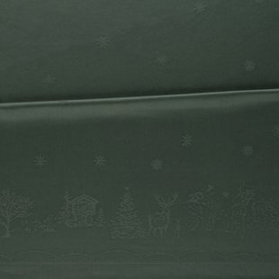 Wik & Walsøe Julemorgen tafellaken Groen, 140x240 cm