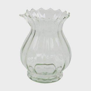 Wik & Walsøe Falla gerecyclede vaas 17,5 cm Helder