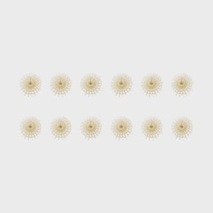 House Doctor Fold papieren sterren 12-pack Ivoor