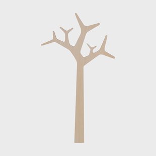 Swedese Tree wall wandgemonteerde kapstok 134 cm Witgepigmenteerd dennenhout