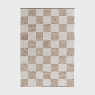 Tisca Gotland Design kleed Special Edition Light brown-white nr. 2412, 250x300 cm