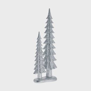Lene Bjerre Sissia decoratie kerstboom 33 cm Zilverkleurig