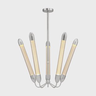 Umage Lemon Squeeze Penta lange hanglamp Gepolijst staal