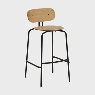 Umage Curious barkruk 75 cm Eiken-zwart