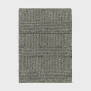 Kasthall Fasad Duo vloerkleed Light grey-dark black 505, 200x300 cm