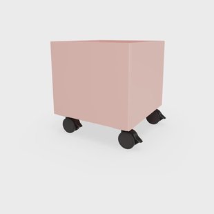 Montana Montana Mini Play opbergdoos met wielen Ruby