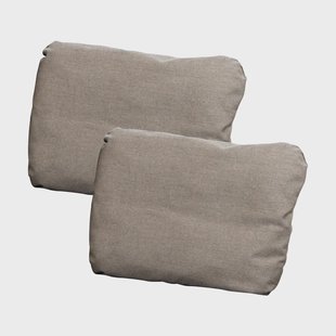 Cane-line Lansing rugkussen voor bank 2-pack Cane-line Natté taupe
