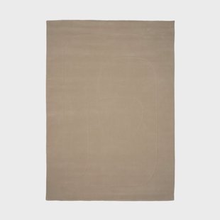 Linie Design Cursive Expanse vloerkleed Beige, 170x240 cm