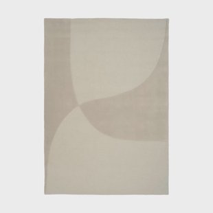 Linie Design Split Plains vloerkleed Beige, 140x200 cm