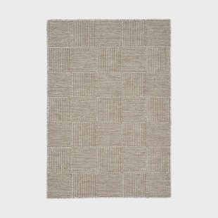 Linie Design Linie Design Chess vloerkleed Light grey, 140x200 cm