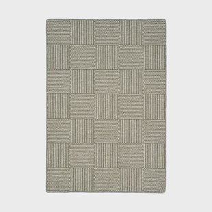 Linie Design Linie Design Chess vloerkleed Moss, 250x250 cm