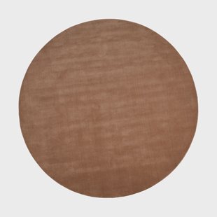 Linie Design Halo Cloud wollen vloerkleed rond Amber, Ø300 cm