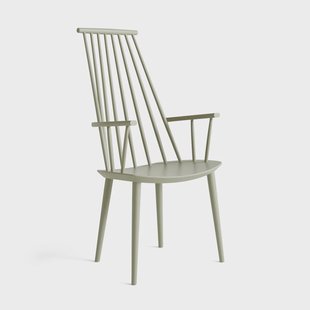 HAY J110 armstoel Sage gelakt beuken