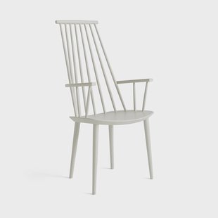 HAY J110 armstoel Warm gray gelakt beuken