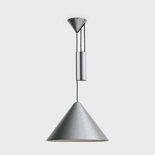 HAY Compass verstelbare hanglamp 43 cm Borstad aluminium