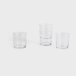 HAY Glass drinkglas M 36 cl 4-pack Klar