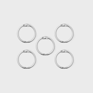 Normann Copenhagen Reb bevestiging 5-pack Roestvrij staal