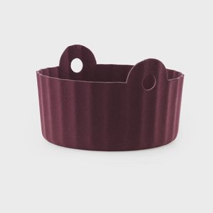 Normann Copenhagen Colu Basket opbergmand Ø44 cm Burgundy