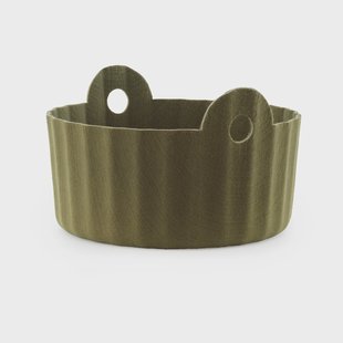 Normann Copenhagen Colu Basket opbergmand Ø44 cm Olive
