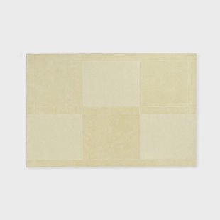 Normann Copenhagen Level wollen vloerkleed Light yellow, 200x300 cm
