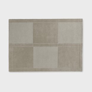 Normann Copenhagen Level wollen vloerkleed Warm grey, 170x240 cm