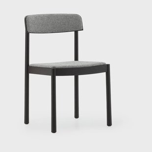 Normann Copenhagen Timb stoel Black ash-Hallingdal 166