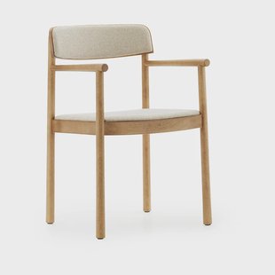 Normann Copenhagen Timb armstoel Tan ash-Hallingdal 220