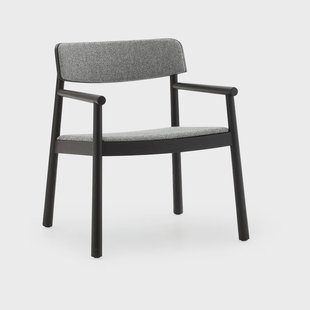 Normann Copenhagen Timb fauteuil Black ash-Hallingdal 166