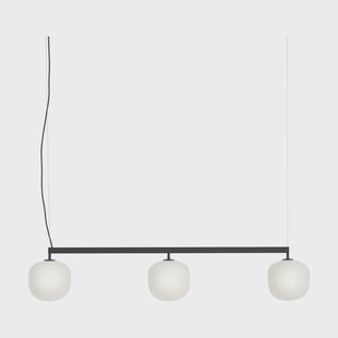 Muuto Rime Rail Lamp hanglamp Zwart