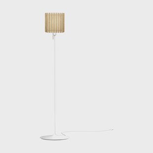 Umage Komorebi vloerlamp medium Square oak-Wit