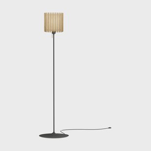 Umage Komorebi vloerlamp medium Square oak-Zwart