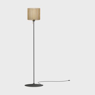 Umage Komorebi vloerlamp medium Circle oak-zwart