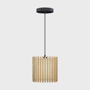 Umage Komorebi hanglamp medium Square oak-Zwart
