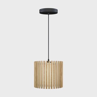 Umage Komorebi hanglamp medium Circle oak-zwart