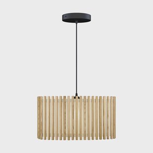 Umage Komorebi hanglamp large Rectangular eik-zwart