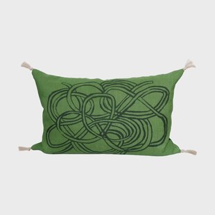 Fine Little Day Knutar kussensloop 38x58 cm Green