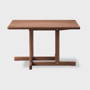 Fredericia Furniture BM80 Mogensen salontafel 90x90 cm Gerookte geoliede eik