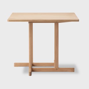 Fredericia Furniture BM80 Mogensen Shaker Table tafel 90x90 cm Lichtgeoliede eik