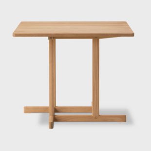 Fredericia Furniture BM80 Mogensen Shaker Table tafel 90x90 cm Geoliede eik