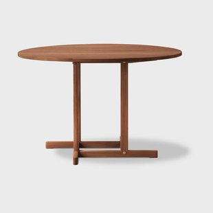 Fredericia Furniture BM80 Mogensen Shaker Table tafel Ø120 cm Gerookte geoliede eik