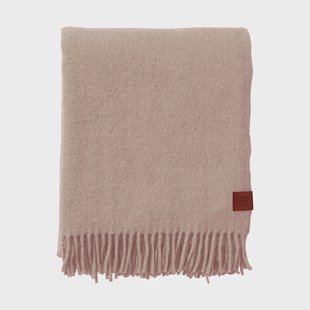 Klippan Yllefabrik True wollen plaid 130x200 cm Cream