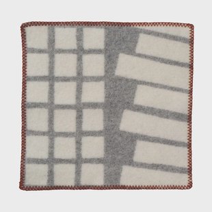 Klippan Yllefabrik Sankt Petri zitkussen 43x43 cm Light Grey