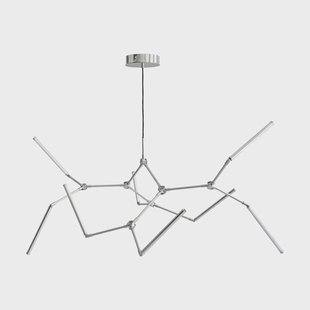 101 Copenhagen Stick chandelier kroonlamp Chrome