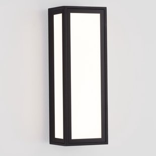 Nova Luce Astral - buiten wandverlichting - 8,6 x 25,8 x 9 cm - 10W LED incl. - IP65 - donker antraciet