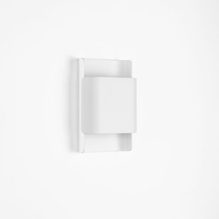 Nova Luce Polly - buiten wandverlichting - 13 x 18 x 5,5 cm - 10W LED incl. - IP54 - zandwit