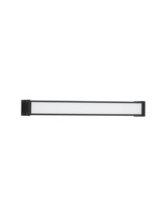 Nova Luce Nova - buiten wandverlichting - 50 x 9 x 6,5 cm - 21W LED incl. - IP65 - donker antraciet